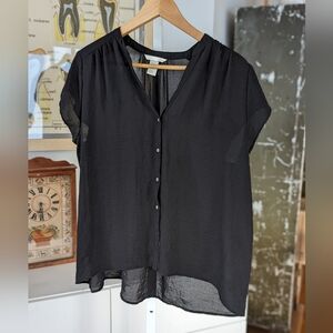 Light black blouse 12